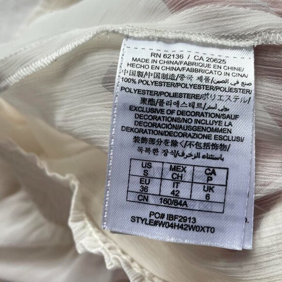 Vintage Y2K Guess Sheer Ruffled Tank Top - Picture 6 of 7